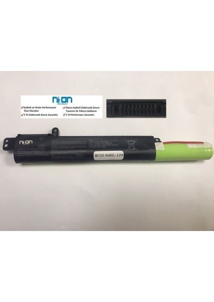 Asus A31N1719 A3IN1719 Notebook Bataryası