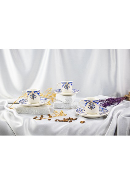 2'li Altın Yaldızlı Cezveli Fincan Takımı modelleri