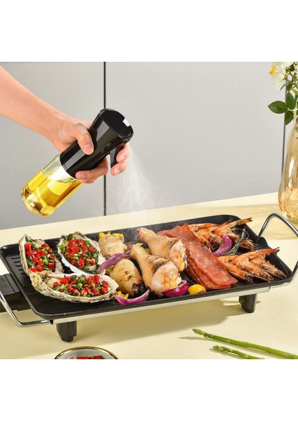 Buffer® Çok Amaçlı Cam Şişe Püskürtmeli Dağıtıcı Yağdanlık Limonluk Sirke Sosluk Spreyi