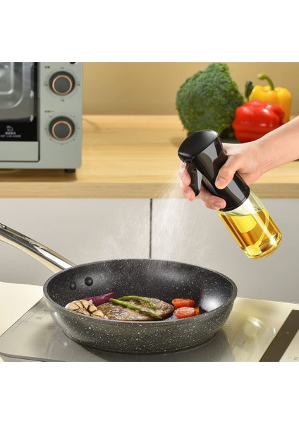 Buffer® Çok Amaçlı Cam Şişe Püskürtmeli Dağıtıcı Yağdanlık Limonluk Sirke Sosluk Spreyi