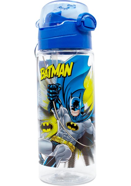 Batman Pipetli Askılı Kilitlenebilir Su Matarası 500ML