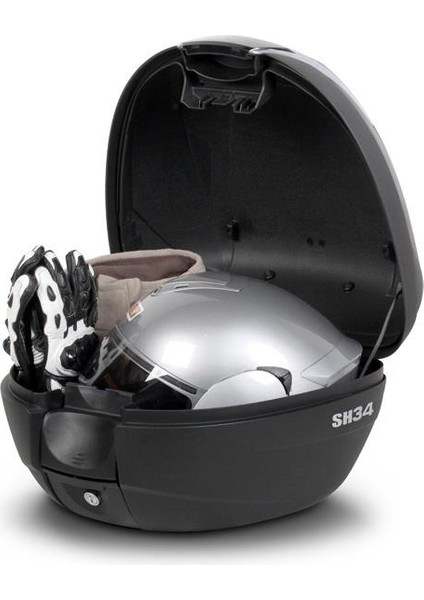 Sh-34 Motosiklet Arka Çanta Siyah Carbon fiyatları