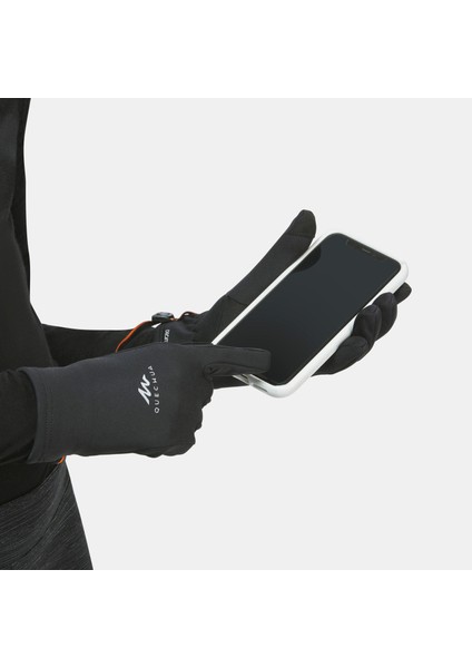 Quechua Çocuk Dokunmatik Eldiven - 6 / 14 Yaş - Siyah - Sh500 indirimleri