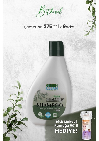 Şampuan Spearmint 275 Ml X 9 Adet