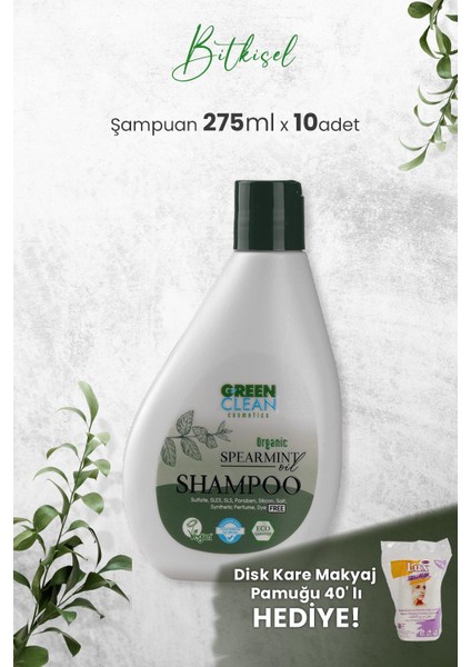 Şampuan Spearmint 275 Ml X 10 Adet