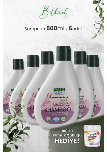 Green Clean Şampuan Lavender 275 Ml X 6 Adet