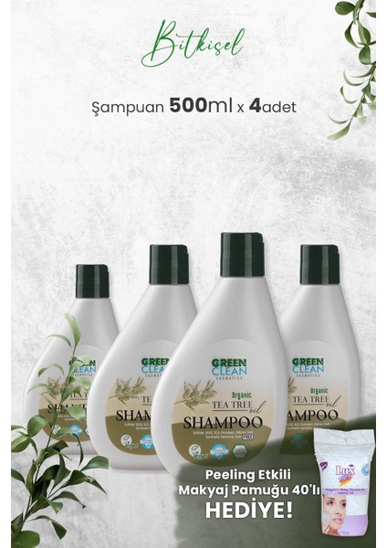 Şampuan Tea Tree 275 Ml X 4 Adet