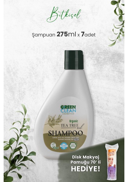 Şampuan Tea Tree 275 Ml X 7 Adet