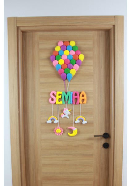 Semiha İsimli Balonlar Bebek ve Hastane Odası Kapı Süsü fiyatları