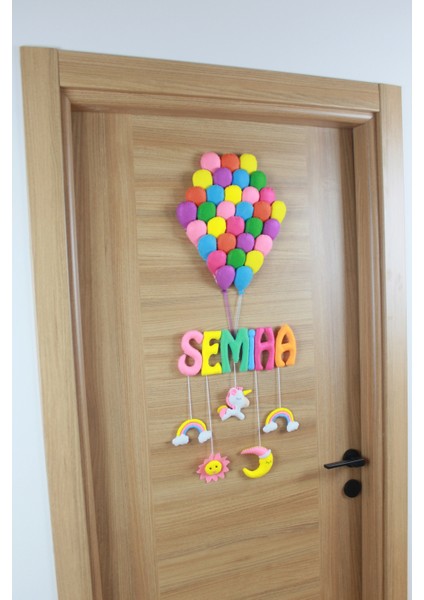 Semiha İsimli Balonlar Bebek ve Hastane Odası Kapı Süsü fırsatları