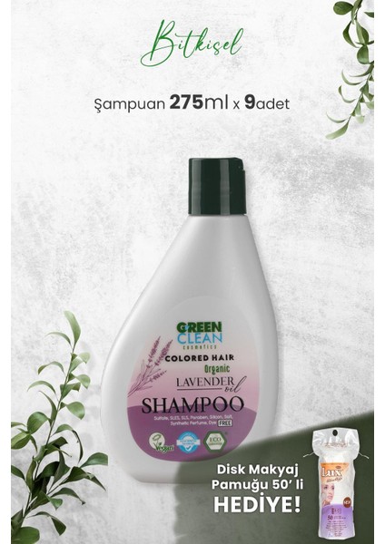 Şampuan Lavender 275 Ml X 9 Adet