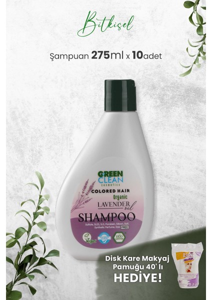 Green Clean Şampuan Lavender 275 Ml X 10 Adet