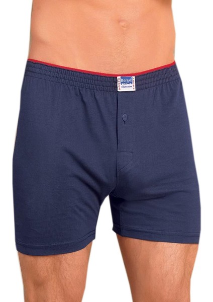 1099 Erkek Penye Boxer 3' Lü M - Füme