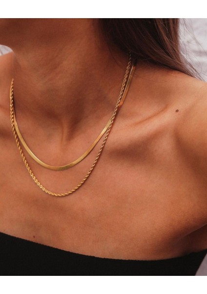 Uzun Burma Ince 60 cm Zincir Kolye Gold Altın Kaplama Garanti Belgeli fiyatları