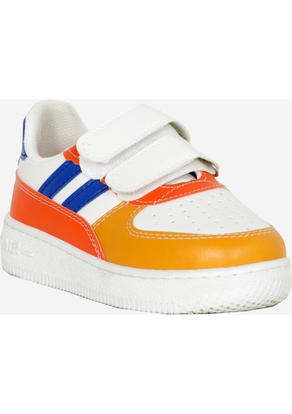 Kız Çocuk Turuncu Cırt Cırtlı Outdoor Spor Ayakkabı Sneaker DC10164 modelleri