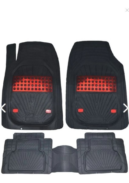 Chery Alia 4d A+Plus Negro Kırmızı Oto Paspas