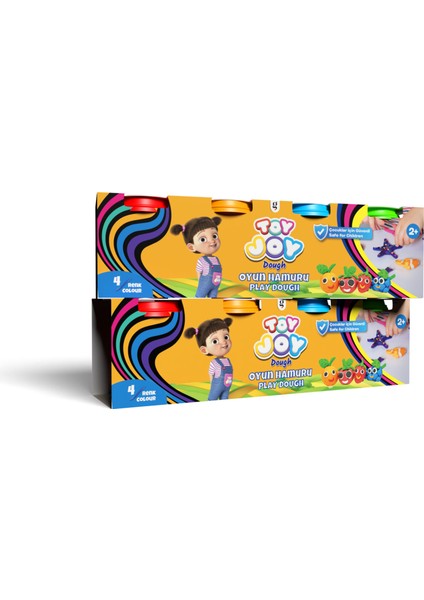 Dough 50GRX4X24 Küçük Oyun Hamuru - 4 Adet