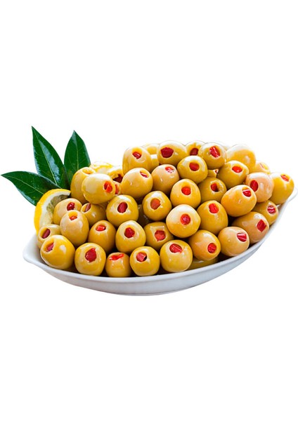 Biberli Şampiyon Yeşil Zeytin (161-180 Kalibre) 2 kg