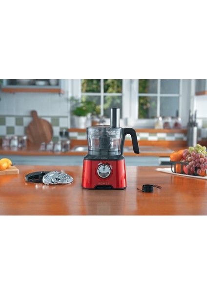 Mastermaid Power Essential Red Gıda Hazırlama Seti 2000w