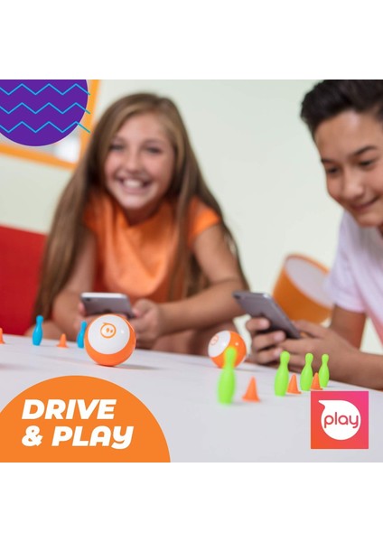 Mini (Mavi) Uygulama Destekli Programlanabilir Robot Topu