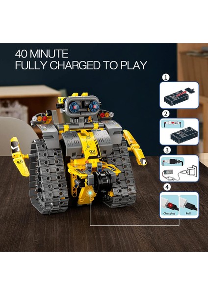 Stem Yapı Oyuncakları, 3'ü 1 Arada (434 Parça)