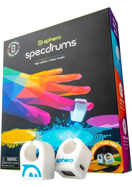 Specdrums (2 Yüzük) Uygulama Etkin Müzik Halkası