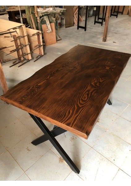 Kütük Ağaç Cafe Masa 70X130.CM