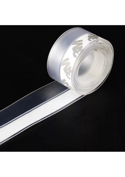 Şeffaf Rüzgar Geçirmez Silikon Sızdırmazlık Şeridi Kapı Sızdırmazlık Şeridi Cam Kapi Pencere Bant fırsatları