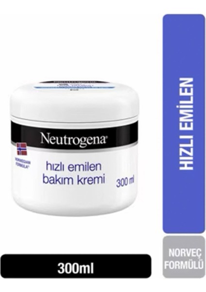 Neutrogena Hızlı Emilen Bakım Kremi 300 ml