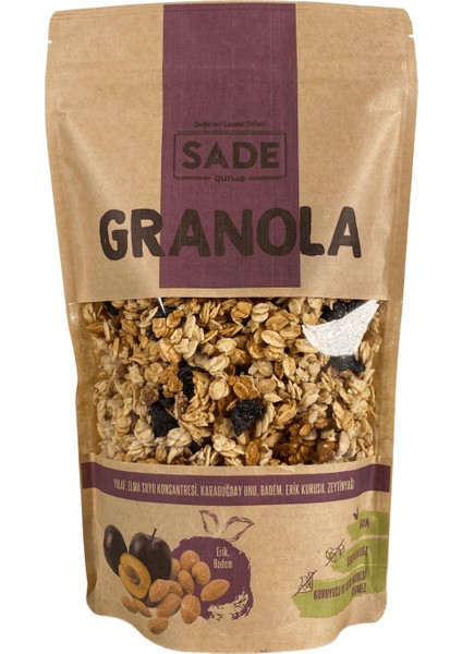 Badem ve Erikli Granola 360 gr