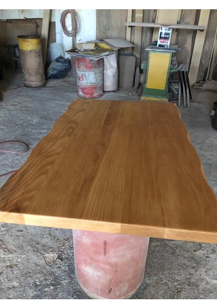 Naturel Kayın Kütük Masa Üstü Tablası Imalatı Istanbul 80X140