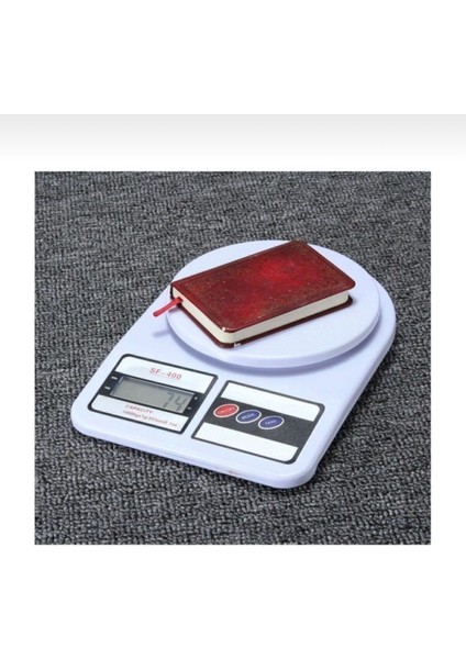 Dijital Hassas 10 kg Mutfak Terazisi Tartısı LCD Ekranlı
