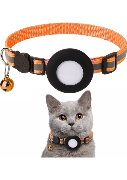 Çanlı Yansıtıcı Kedi Tasması Evcil Hayvan Tasması (Yurt Dışından)