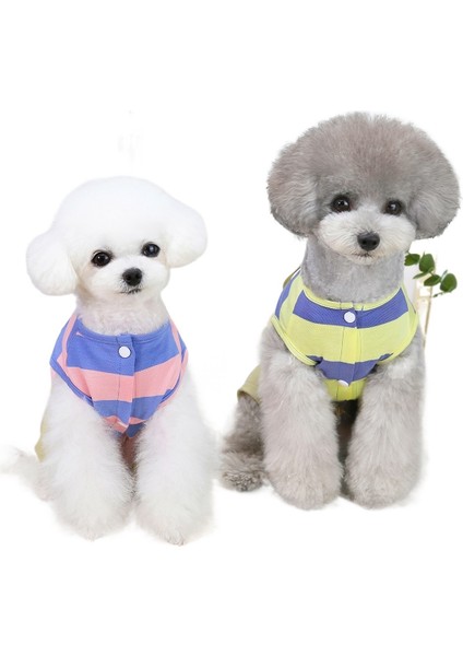 3 Çizgili Tulum Yavru Köpek Giysisi (Yurt Dışından) fiyatları