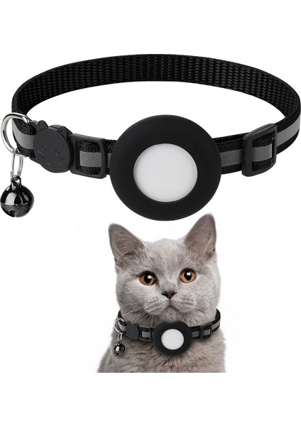 Çanlı Yansıtıcı Kedi Tasması Evcil Hayvan Tasması (Yurt Dışından)