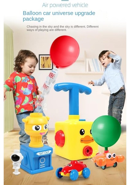 Bulmaca Basın Balon Araba Fırlatma Rampası Oyuncak (Yurt Dışından) modelleri