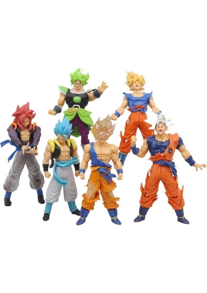 Dragon Ball Süper Saiyan El Yapımı Anime Modeli (Yurt Dışından)