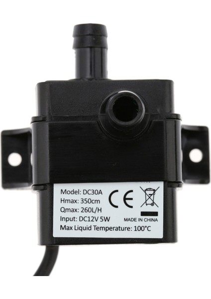 Güvenlik Gerilimi Güneş Mikro Dc Fırçasız Topraksız Su Sirkülasyonu Çeşmesi Su Pompası DC12V (Yurt Dışından)