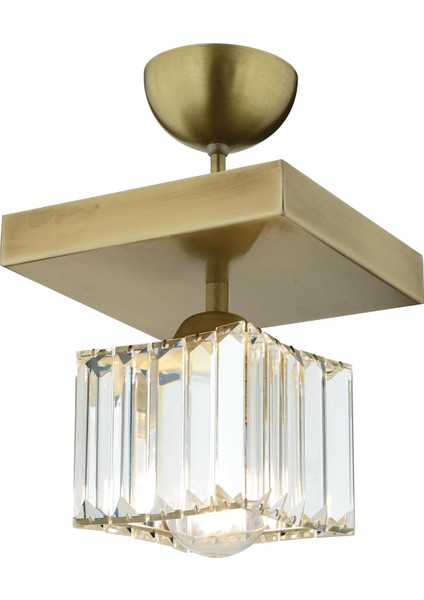 Rivia Eskitme Plafonyer Kristalli Taşlı Modern Tasarım Kristal Salon Avize