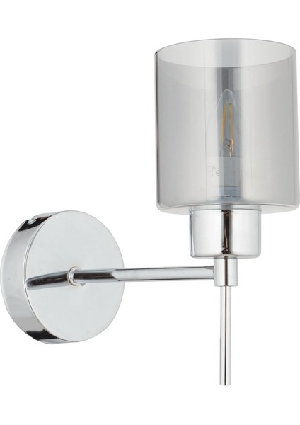 Cemre Krom Duvar Lambası Yatak Odası-Yatak Başı-Banyo İçin Modern Aplik modelleri