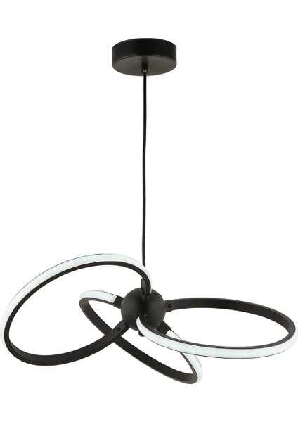 Apliqa Cassiel Sarkıt 54 Watt Ledli 3 Renkli Avize