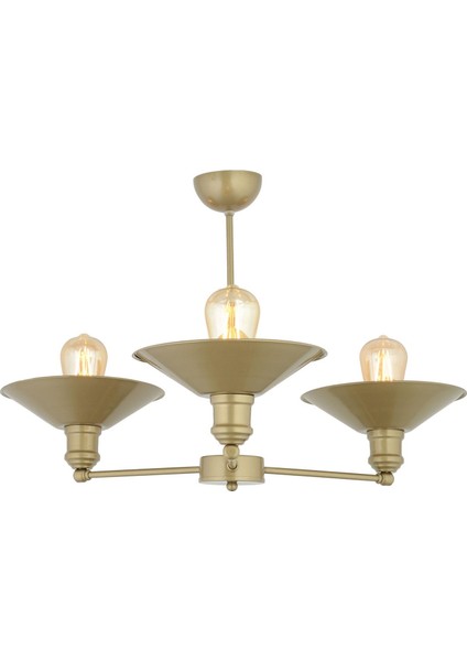 Yanko 3 Lü Eskitme Yukarı Bakar Modern Sarkıt Genç OdasıYatak odası Salon Avize