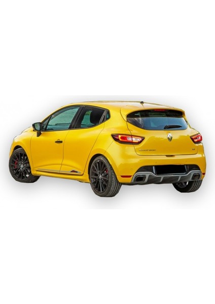 Renault Clio 4 (2012 - 2016) Arası Rs Marşpiyel Seti (Plastik)