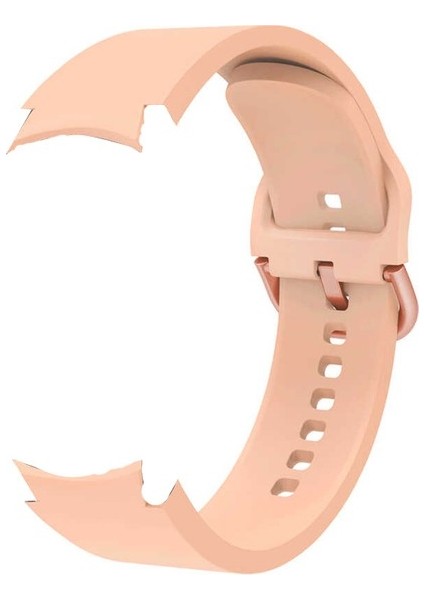 Samsung Galaxy Watch 6 Classic 47MM Kordon Model Uyumlu Kançalı Silikon Krd 50 Bronz