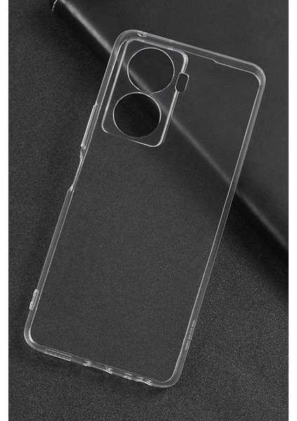 Tecno Camon 19 Pro Kılıf Ince ve Esnek Şeffaf Süper Silikon