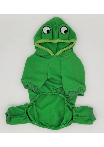 Frog Kedi Köpek Tulumu - Kedi Köpek Kıyafeti