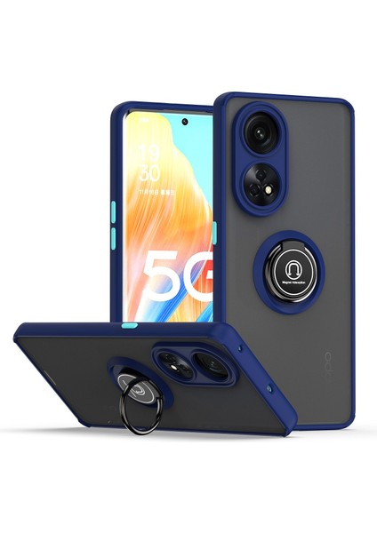 Oppo Reno 8t 5g Için Telefon Kılıfı Şeffaf Tampon Telefon Kılıfı Standlı Kapak (Yurt Dışından)