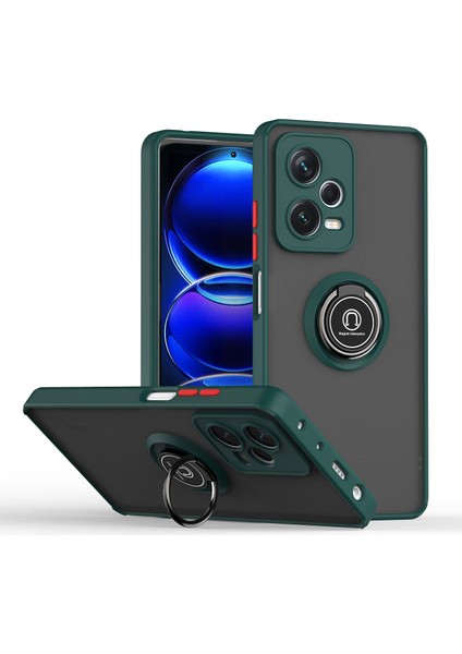 Xiaomi Poco X5 Pro Için Telefon Kılıfı Temizle Tampon Telefon Kılıfı Standlı Kapak (Yurt Dışından)