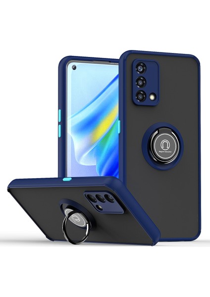 Oppo A95 4g Şeffaf Tampon Telefon Kılıfı Için Telefon Kılıfı Standlı Kapak (Yurt Dışından)