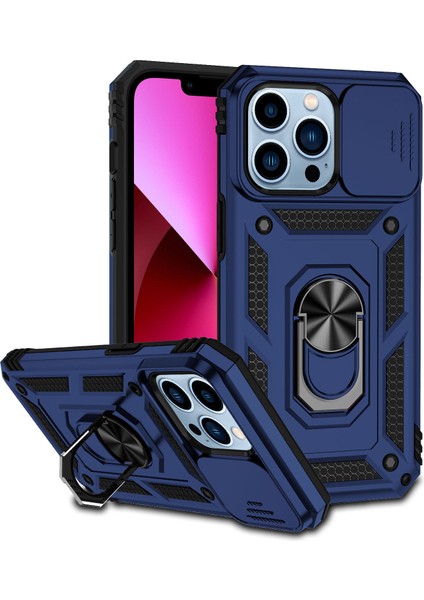 iPhone 14 Pro Bumpoer Telefon Kılıfı Için Halka Tutuculu Telefon Kılıfı (Yurt Dışından)
